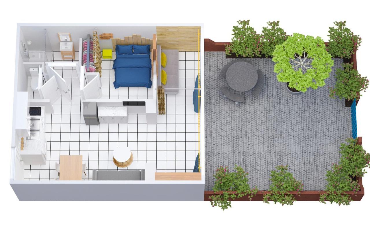 A L'Ombre Du Murier Apartment Le Barcarès Екстериор снимка