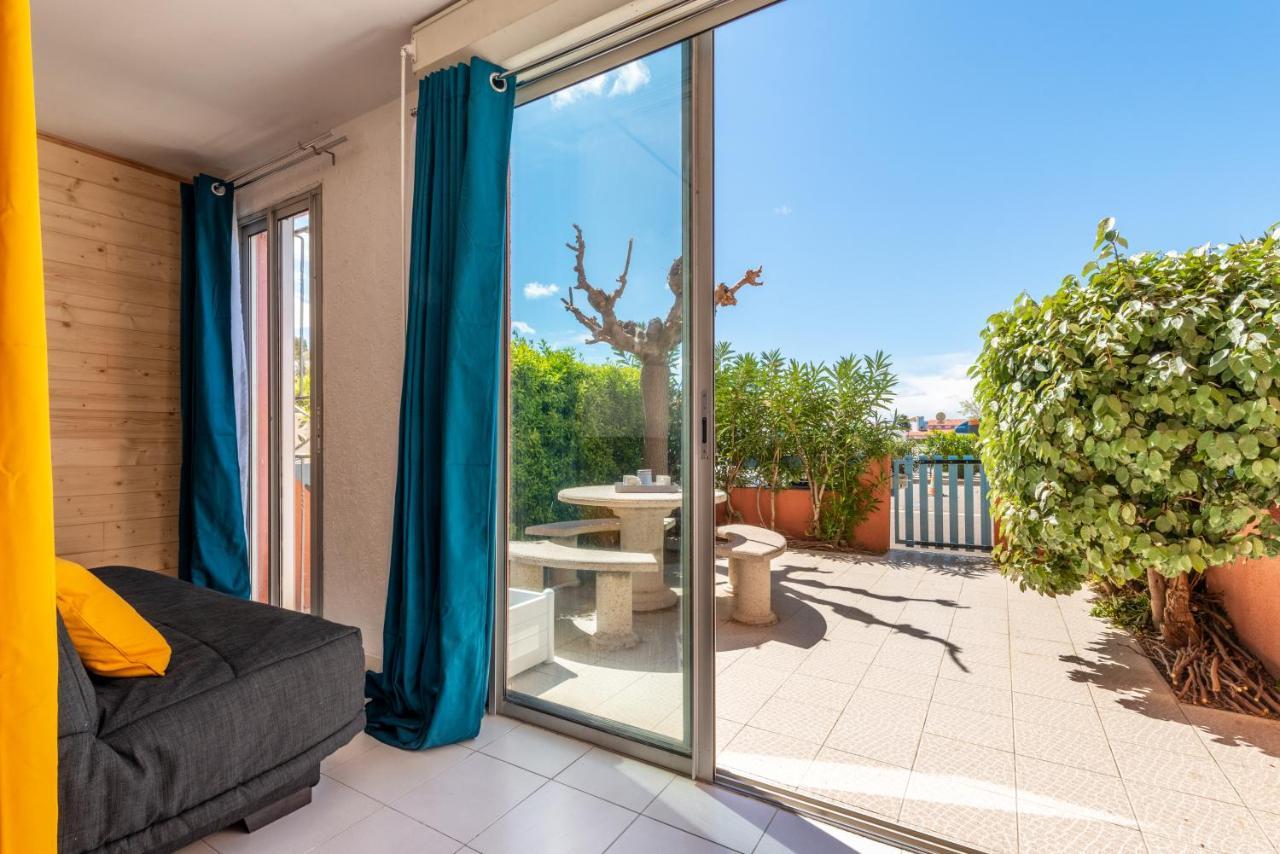 A L'Ombre Du Murier Apartment Le Barcarès Екстериор снимка